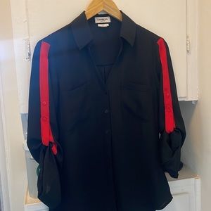 Express Portofino black and red shirt Small